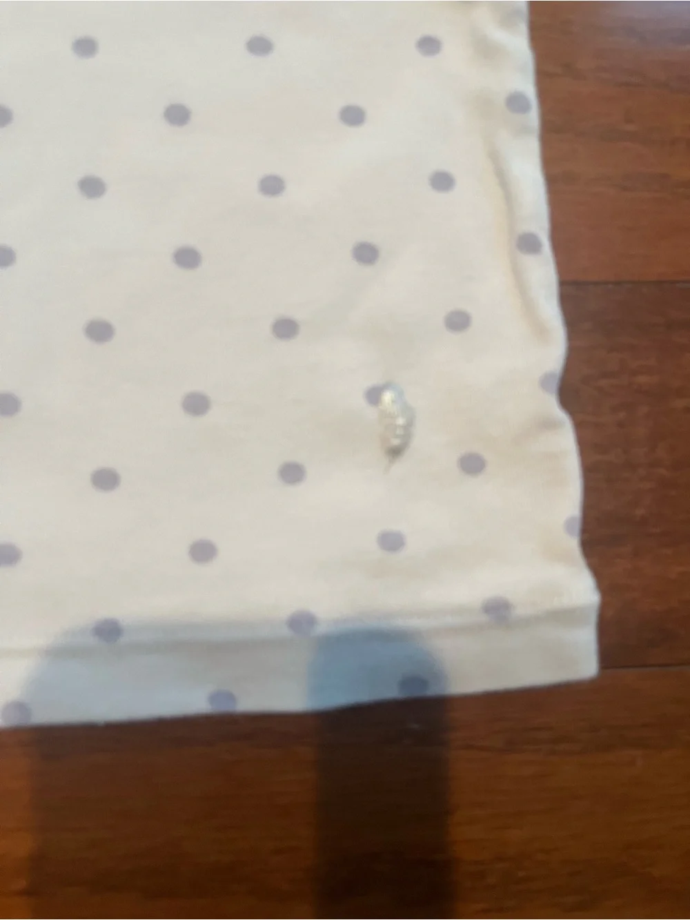 Feathers Girls White Tank Tops with Green & Lavender Polka Dots - Pack of 3
